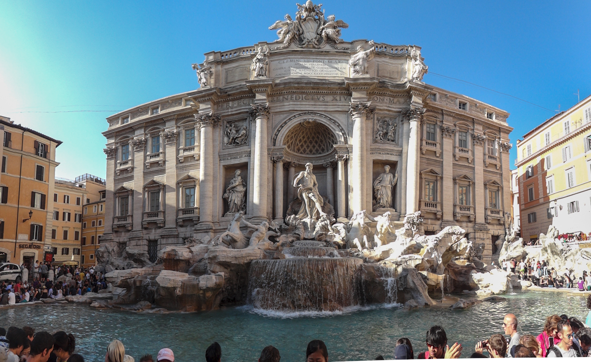 Fontaine de Trévi, 15 h 30